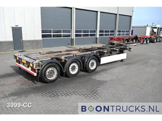 Schmitz Cargobull SCF 24 | 2x20-30-40-45ft HC * LIFT AXLE * DISC * 2x EXTENDABLE * NL TRAILER * APK 