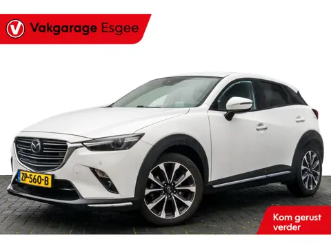 Mazda CX-3 2.0 122 PK SkyActiv-G 120 GT-M | Zwart Leer | 2 e Eign | Automaat | Ned Auto | 29DKM | Tr