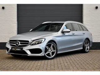 Mercedes-Benz C-klasse Estate 180 AMG-Line | LED | Leder | Cruise |