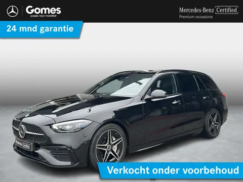 Mercedes-Benz C-klasse Estate 180 AMG Line | Head up display | Trekhaak | Memory