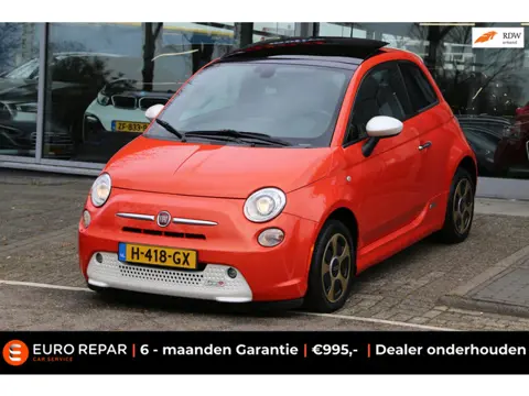 Fiat 500 E 24kwh PANO-DAK LEDER