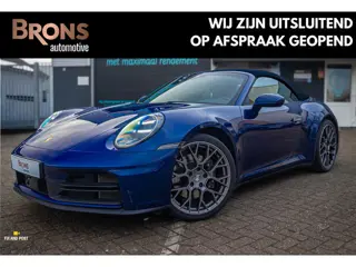 Porsche 911 Cabrio 3.0 Carrera Stoel koeling l Sport uitlaat l Sport Chrome