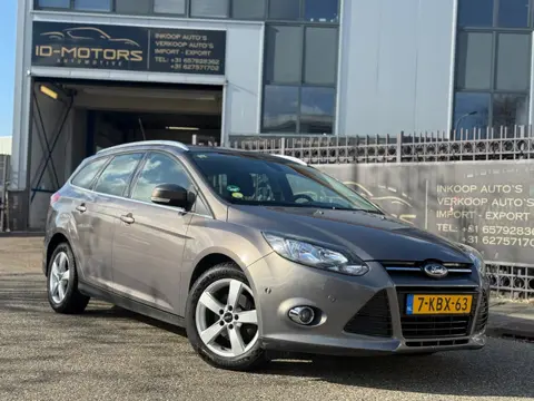 Ford Focus Wagon 1.6 TDCI ECOnetic Lease Titanium Navi rijdt perfect