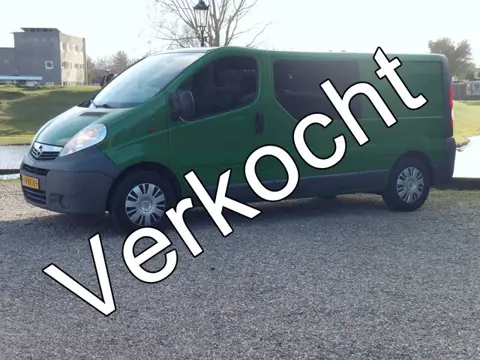 Opel Vivaro 2.0 CDTI Dubbel Cabine - Airco - 6 Bak