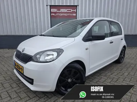 Skoda Citigo 1.0 5 deurs Greentech Arctic | AIRCO | LM VELGEN |