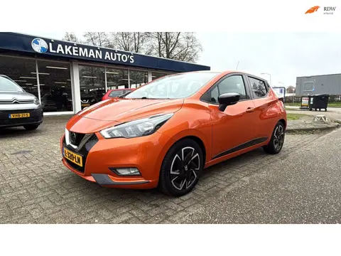 Nissan Micra 1.0 IG-T N-Design Orangeline Navi Sport Huurkoop Inruil APK Garantie