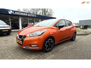 Nissan Micra 1.0 IG-T N-Design Orangeline Navi Sport Huurkoop Inruil APK Garantie