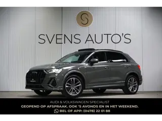 Audi Q3 45 TFSIe S-Line Black Edition Panodak|Trekhaak|Matrix|Camera
