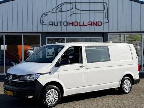 VOLKSWAGEN TRANSPORTER 2.0 TDI 81KW 110PK L2H1 DC DUBBELE CABINE EURO 6 AIRCO/ NAVIGATIE/ CRUISE CONTROL/ 100% DEALERONDERHOUDEN