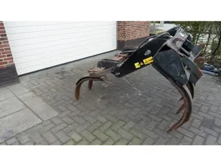 Boom-Houtgrijper met euro aansluiting