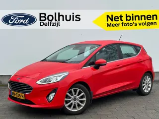 Ford Fiesta EcoBoost Titanium Adaptive Cruise | Voorruitverwarming | Camera | Navi | Apple Carplay &