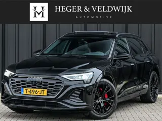 Audi Q8 e-tron 50 quattro S Edition 95 kWh · NL-auto · Panoramadak · RS-seats · Memory seats · Leder