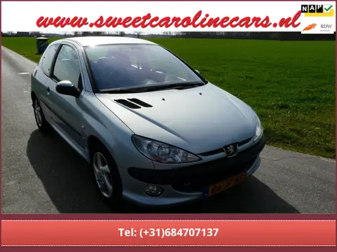 Peugeot 206 1.6-16V XS Premium,Clima,Elec.pakket,Leder,Lmv's!