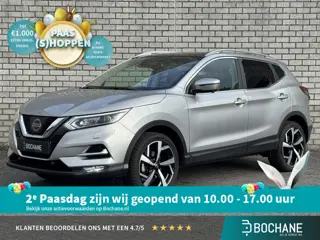 Nissan Qashqai 1.2 Tekna | Trekhaak | Panoramadak | 360° Camera | BOSE-Audiosysteem | Stoelverwarmin