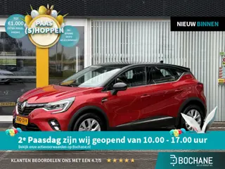Renault Captur 1.3 TCe 140 Intens | Stoel verwarming | Navigatie groot | Achteruitrijcamera | DAB | 