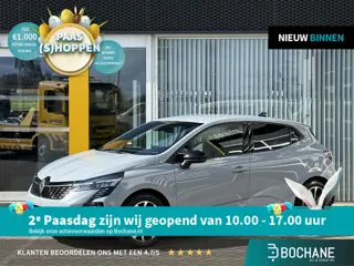 Renault Clio 1.6 E-Tech Full Hybrid 145 techno | Navi groot | DAB | Climate Control | Key-less |