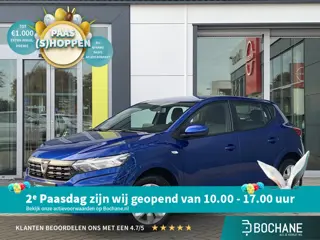 Dacia Sandero 1.0 TCe 90 Comfort | Dodehoekdetectie | Achteruitrijcamera