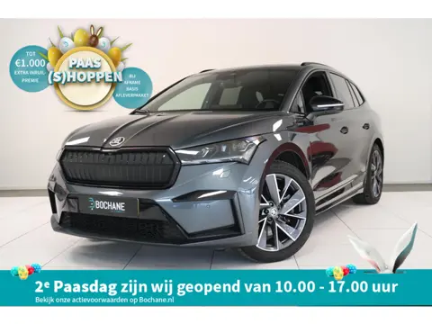 Skoda Enyaq iV 80 Sportline | Camera | SoH 91 % | Adaptieve cruise control | Warmtepomp | Stoelverwa