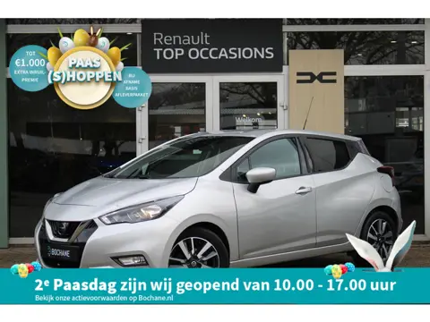 Nissan Micra 1.0 IG-T N-Connecta Cruise Control | Airco | Achteruitrijcamera | Navigatiesysteem | Pa