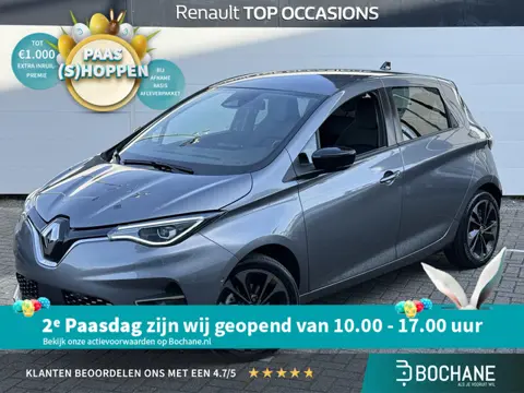 Renault ZOE R135 Iconic 52 kWh (Koopaccu) (Hoge Instap) (SoH 99%) Snel laden | Navi | Camera | Stoel