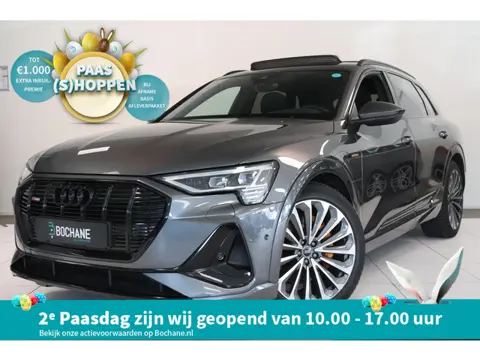 Audi e-tron 55 quattro S edition 95 kWh | PANO | SoH 94% | B&O premium | Matrix LED | 21"Lichtmetaal