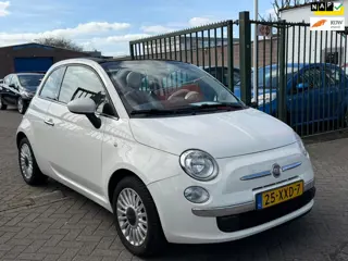 Fiat 500 C 0.9 TwinAir Lounge Cabriolet leerbekeleding 2e eigenaar dealer onderhouden airco elektris
