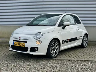 Fiat 500 0.9 TwinAir Turbo 500S [ leer,ecc,lmv,pdc,virtual cp ]