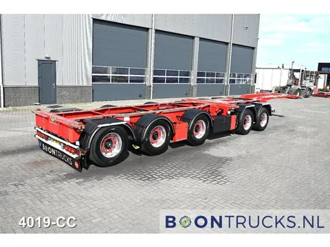 Broshuis 5AKCC 2 CONNECT | 2x20-40-45ft HC * 3x STEERING * 4x LIFT AXLE * TOP CONDITION * NL TRAILER