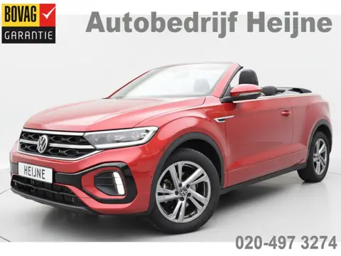 Volkswagen T-Roc Cabrio 1.5 TSI 150PK DSG R-LINE SPORT TREKHAAK/NAVI/STUURVERW./FABRIEKSGARANTIE