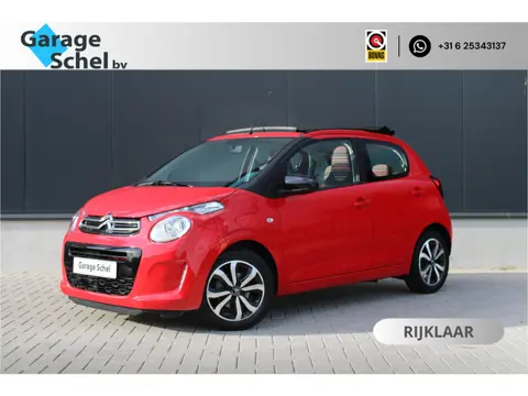 Citroën C1 1.0 VTi Airscape Shine 72pk - Cabrio - Camera - Cruise - Navi - Airco - Rijklaar