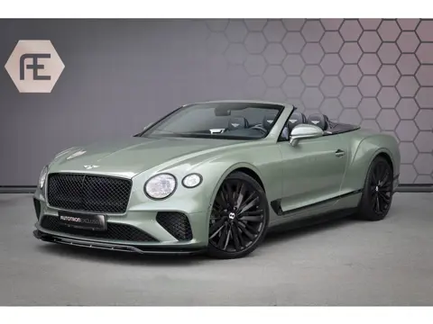 Bentley Continental GTC 4.0 V8 | 22" SPEED DESIGN | ALPINE GREEN | NEW BENTLEY SERVICE | SPORTUITLAA