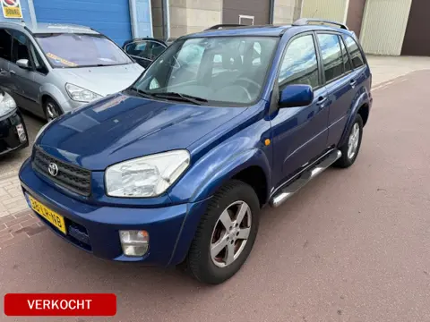 Toyota RAV4 2.0-16V VVT-i Luna 4WD 2001 Airco APK 2-27 Boekjes en NAP zijn aanwezig, met nieuwe APK.