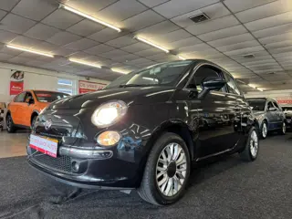 Fiat 500 1.2 Lounge. Cabrio, netjes onderhouden, nieuw apk, BT/AUX/USB en veel meer!