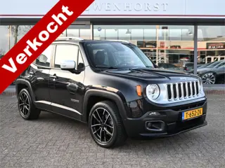 Jeep Renegade 1.4 MultiAir Limited, AUTOMAAT, PDC, clima, cruise, stoel- stuurverwarming, navi