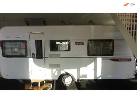 LMC MUN MUSICA 470 E 2014 ENKELE BEDDEN RONDZIT MOVER Voortent TOP