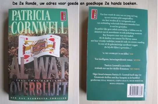 318 - Al wat overblijft - Patricia Cornwell
