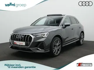 Audi Q3 45 TFSI e 245 pk S-Line | Panoramadak | Demperregeling | Sonos | Leder/alcantara | Achteruit
