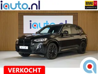 BMW X3 xDrive30e M-Sport Shadow Line Pano/360/Head-up/Keyless//HUD/Sportstoelen/Dodehoek/20"