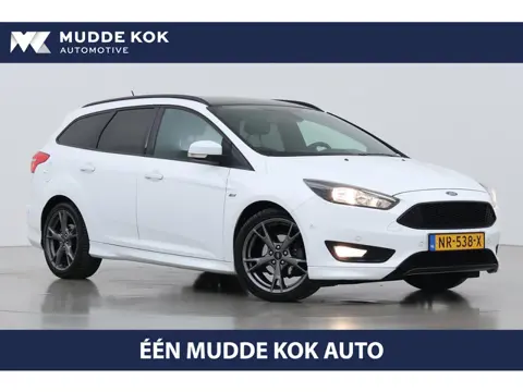 Ford Focus Wagon 1.0 ST-Line | Voorruitverwarming | PDC V+A | Getint Glas | 18 Inch | Park Assist