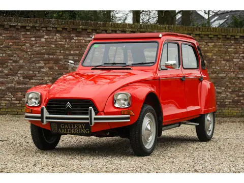 Citroën Dyane 6 "Rouge Geranium" "Tout simplement original", Purchased a few years ago by a well-kno