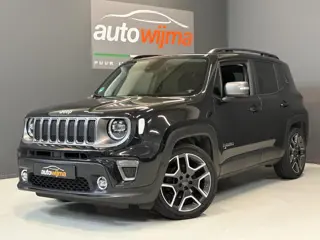 Jeep Renegade 1.3T-Ddct Limited 150pk Automaat Led lampen, 19Inch l.m. velgen, adapt.cruise, Afn.tre