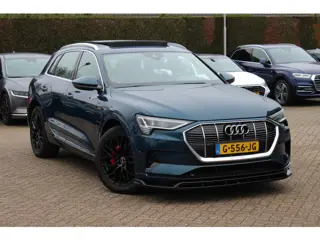 Audi e-tron e-tron 55 quattro advanced 95 kWh / SOH 90,2% / Trekhaak / Panoramadak / Camera / Leder&