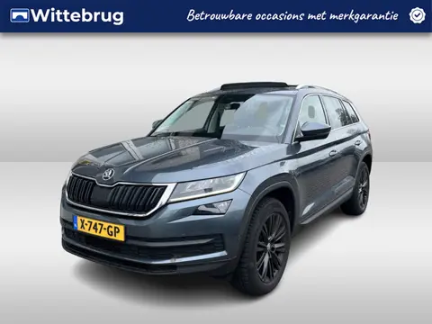 Škoda Kodiaq 2.0 TSI 4x4 Style / AUTOMAAT/ 190 PK/ PANO/ ELEK. TREKHAAK/ CAMERA/ PARK. SENSOREN/ MEM
