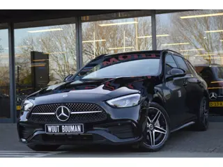 Mercedes-Benz C-Klasse Estate 300 e AMG Led Leder Panorama Sfeer Camera Augmented Trekh Pdc