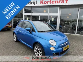 Fiat 500 C 1.2 Cabrio,Airco,Bluetooth,Pdc, Sport interieur, Enz!!