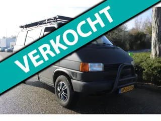 Volkswagen Transporter 1.9 TDI 292 | DubbelCabine | Inruilkoopje | MatZwart |
