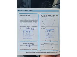 Volkswagen Golf 1.8 CL Org. NL / Slechts 82.071 Kilometer / Boekjes !! / Youngtimer /