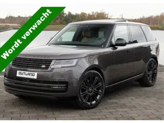 Land Rover Range Rover P550e Autobiography | VERWACHT | Charente Grey Metallic | Cognac leder |  Hot