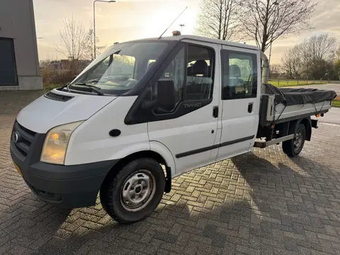 Ford Transit 330L 2.4 TDCI DC Airco hydraulische Kraan