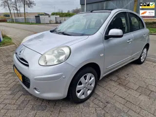 Nissan Micra 1.2 Tekna, Apk, Nap, Zeer goed rijdend, Inruil mogelijk.